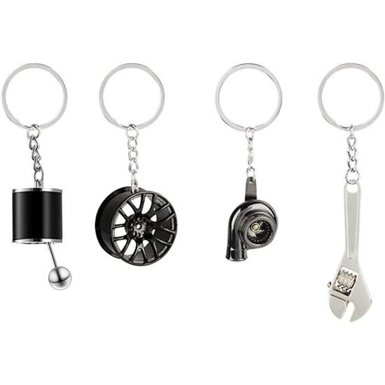 Doginthehole Lot De 2 étuis En Cuir Pour Clés De Voiture, Loup