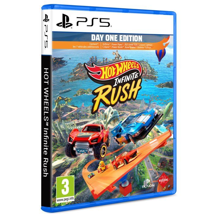 Hot Wheels Infinity Rush Day One Edition PS5 - vue 3