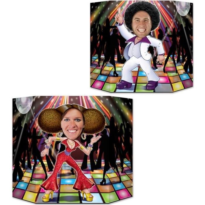Passe tête couple Disco