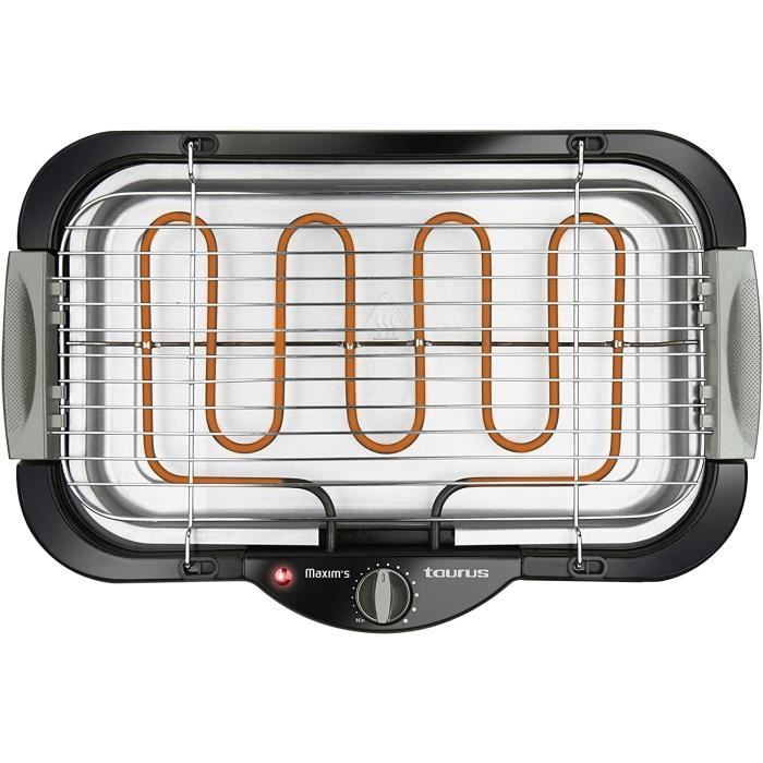 Barbecues Taurus, Barbecue électrique de table MAXIM'S, 968435, 2000W 3109