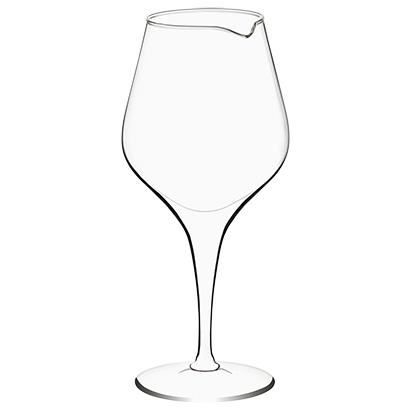 Verre à décanter N°1, Verrerie de la Marne, 1,5 litre