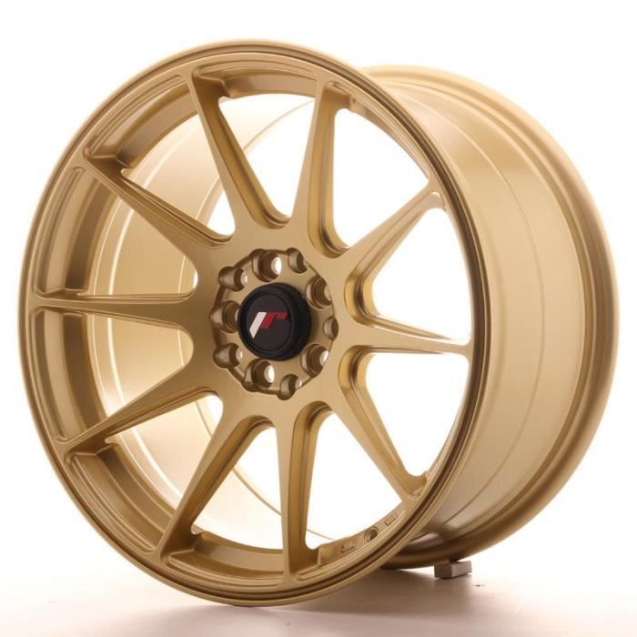 4 jantes 17 JR11 17x9 ET35 5x100/114.3 Or