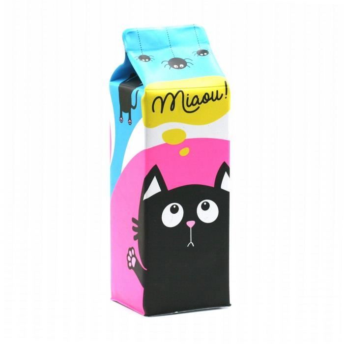 Trousse - Cat in Black - Brique de Lait