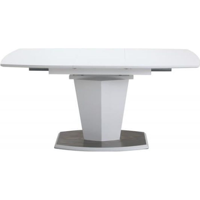 Table de repas extensible 120/160 cm rectangulaire - DONA