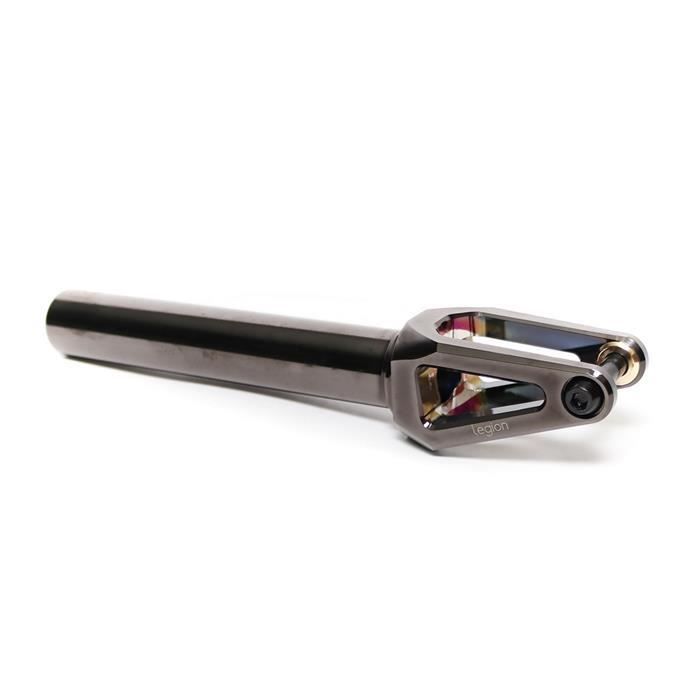 Fourche Trottinette ETHIC DTC Legion Noir Chrome Gris Noir