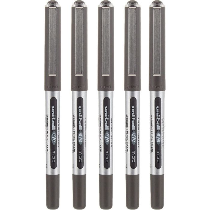 Uni-ball Eye Micro UB150 Stylo roller Noir Lot …