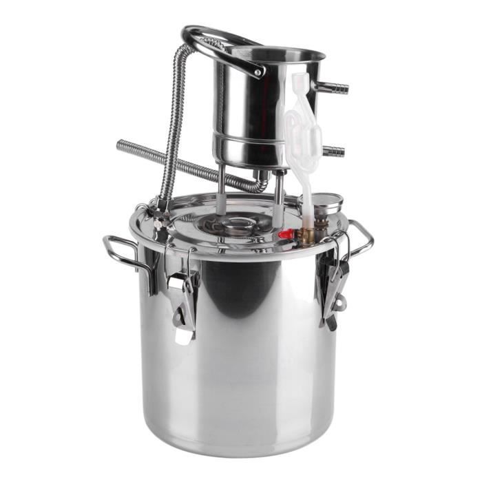 Sonew Kit d'infusion de vin Petit équipement de distillateur d'eau de kit de dispositif de fabrication de vin d'alcool de