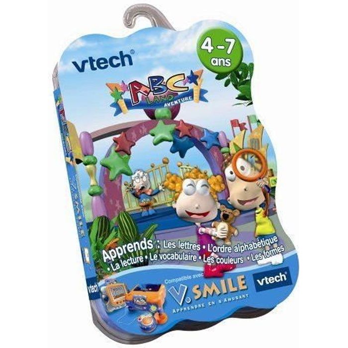 ABC LAND AVENTURE JEU VTECH V.SMILE NEUF