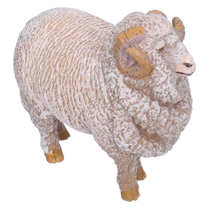 Pinellia - Figure de mouton jouet ferme moutons animaux modèle Figurines enfants éducation jouet cognitif ornement de bureau