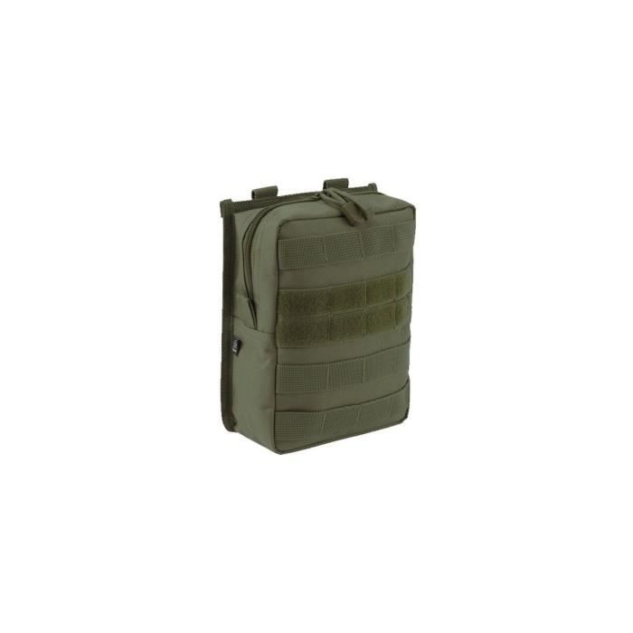 Pochette MOLLE Cross verte olive - Brandit