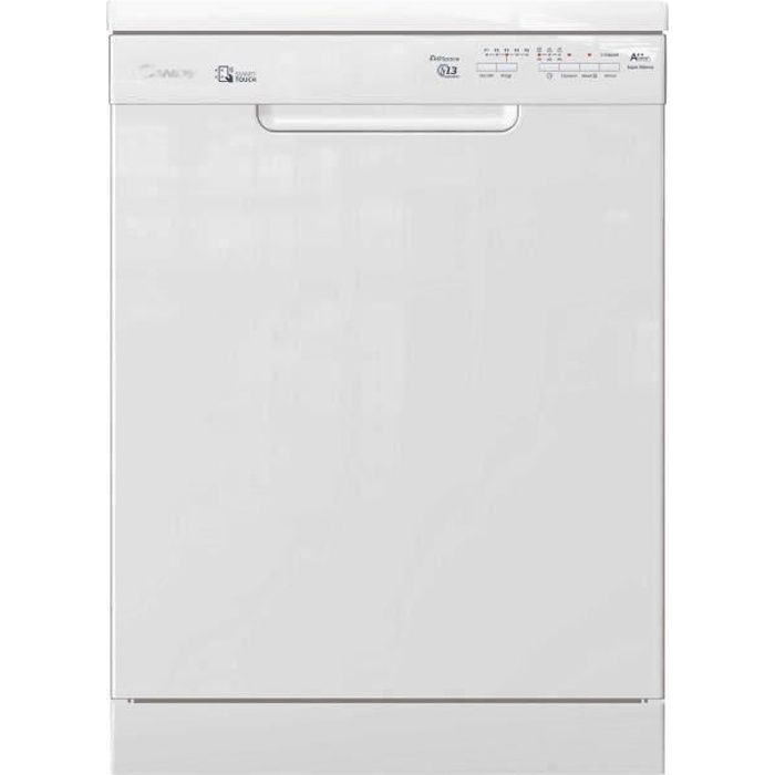 Lave-vaisselle pose libre connecté CANDY CDPN2L350SW - 13 couverts - Largeur 60 cm - Classe E - 46 dB - Blanc
