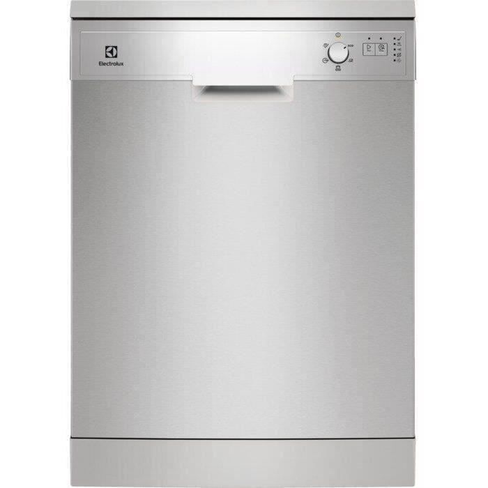 Lave-vaisselle pose libre ELECTROLUX ESF5209LOX - 13 couverts - Induction - L60cm - 47dB -Inox/silver