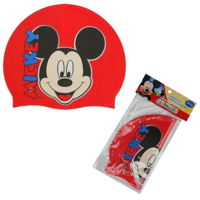 Bonnet de bain Mickey enfant Disney Silicone GUIZMAX