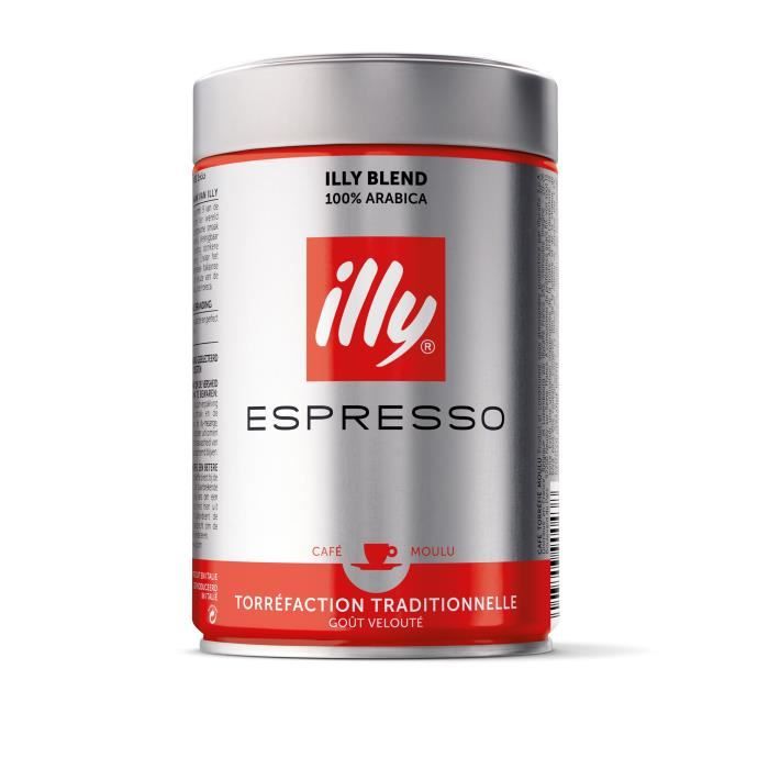 Café moulu 250 g illy