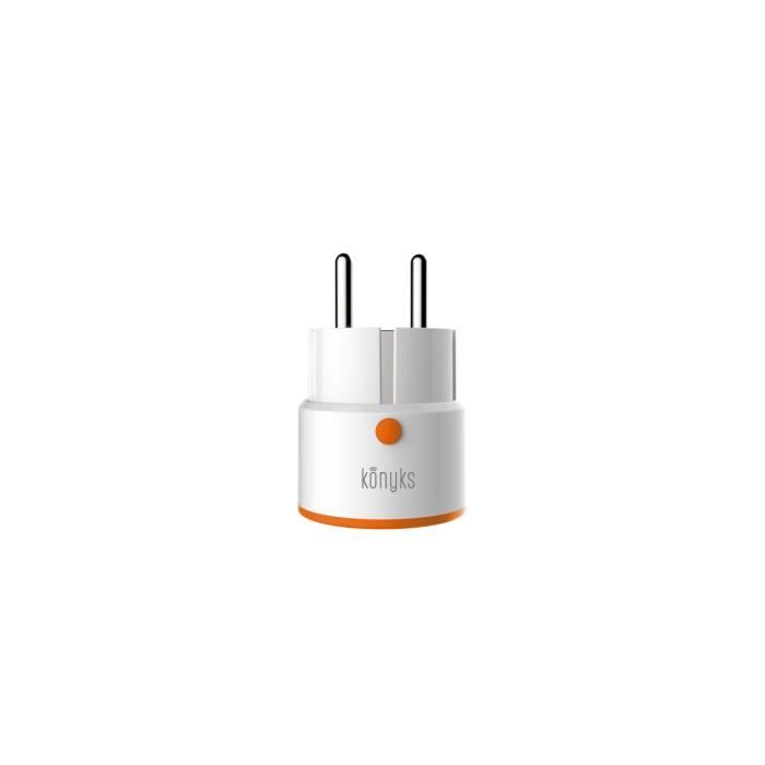 KONYKS Prise smart PRISKA+ Mini - Sans fil - Wi-Fi - 2.4 Ghz