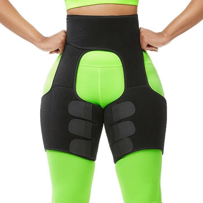 Letouch Jambe Shaper Slender Minceur Jambe de levage des fesses Compresser la ceinture amincissante