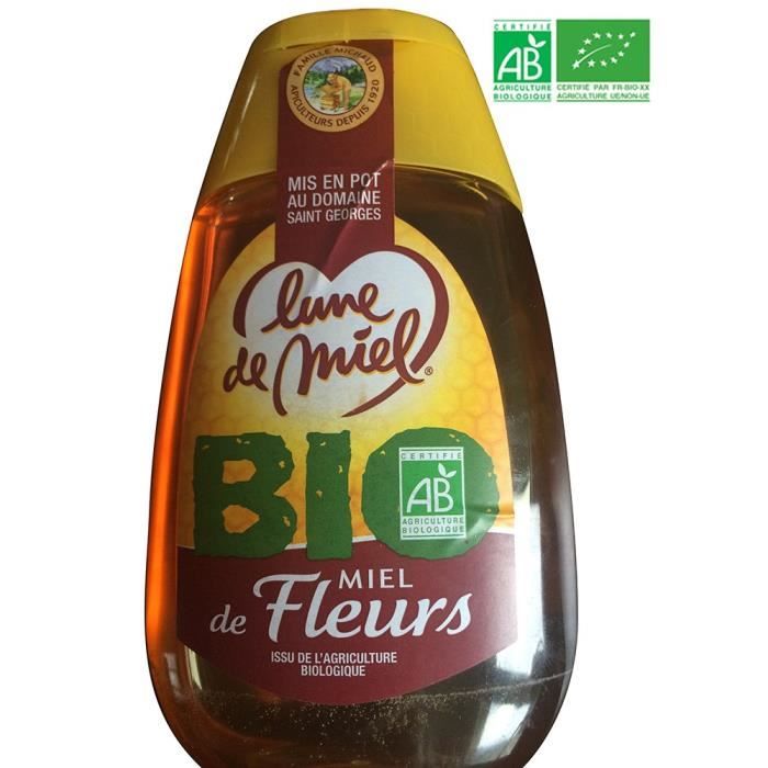 Miel liquide - Avec doseur - Bio - 500g