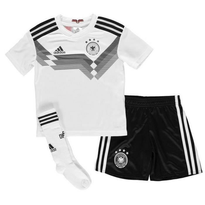 Nouveau Mini-Kit Officiel Enfant Adidas Allemagne Coupe du Monde 2018
