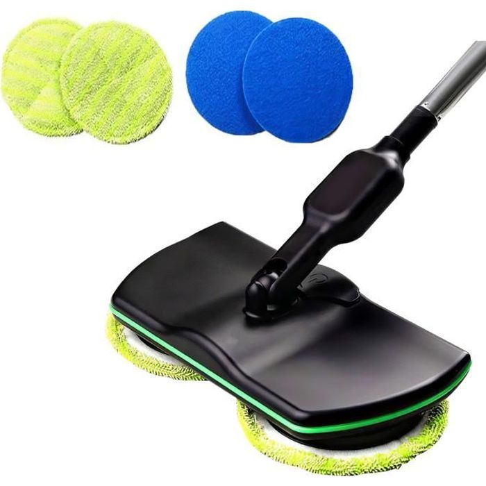 Balai Serpillere Professionnel Vadrouille Cireuse Lustreuse Cireuse Parquet Vadrouille Électrique Sans Fil - Eu Plug