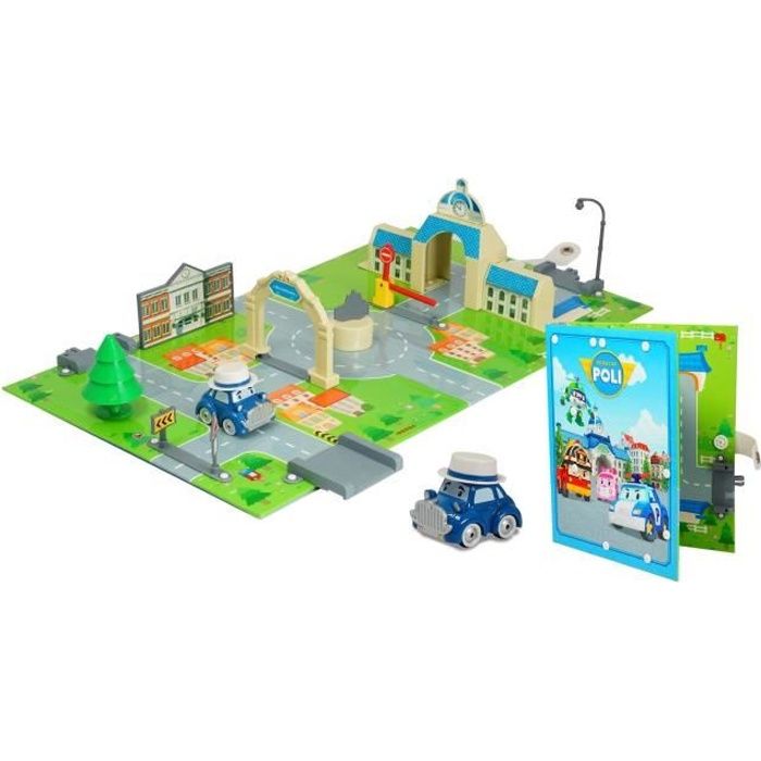 ROBOCAR POLI Aire de Jeu Hôtel de Ville
