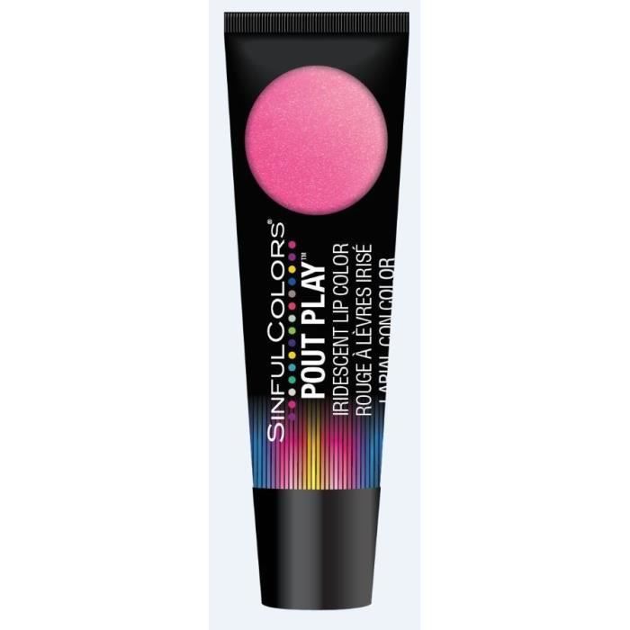 SINFUL Rouge à lèvres Irise Gloss Tube Pout Play n°004 Shout Out - 15 ml