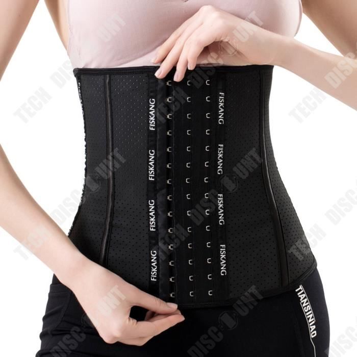 TD® 30cm9 acier ceinture ceinture sports d'été taille fine taille et abdomen fitness ceinture respirant latex shapewear
