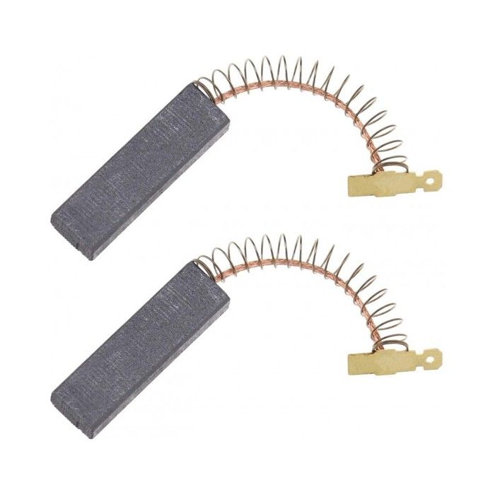 2 Spazzole Di Carbone Motore 5x13,5x42 Mm Per Siemens WM14E474 WM14E367 - Foto 11