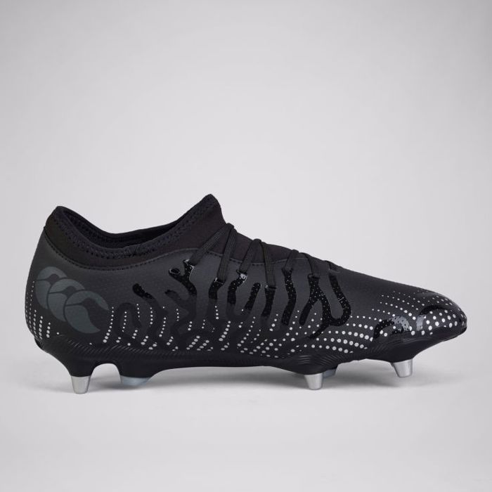 Canterbury Chaussures de rugby Speed Infinite Team SG noir - adulte crampons métal/TPU