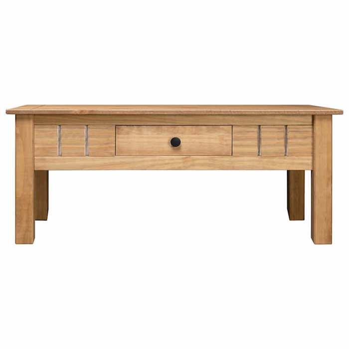 “Winter SaleTOP Table à café Brun - Table basse 100x60x435cm Pin massif Assortiment Panama PRO60134