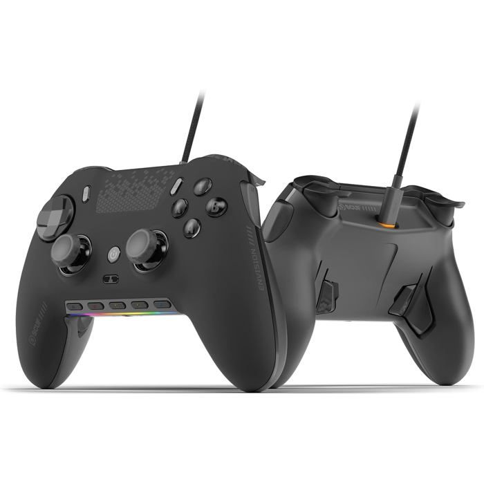 Manette de jeu - SCUF - 601-178-02-001-EU - Filaire - 11 commandes reconfigurables - Joysticks anti-dérive Hall