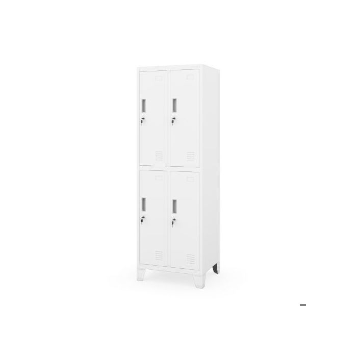 Armoire de sécurité BARTEK 2 Plus 559 x 1720 x 450 mm blanche