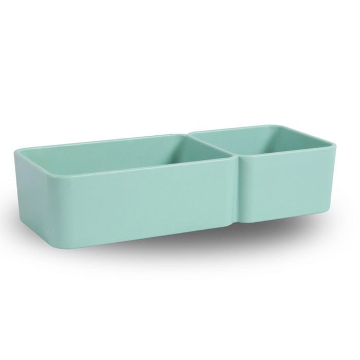 Mangeoire double verte pour rongeurs CHICKA