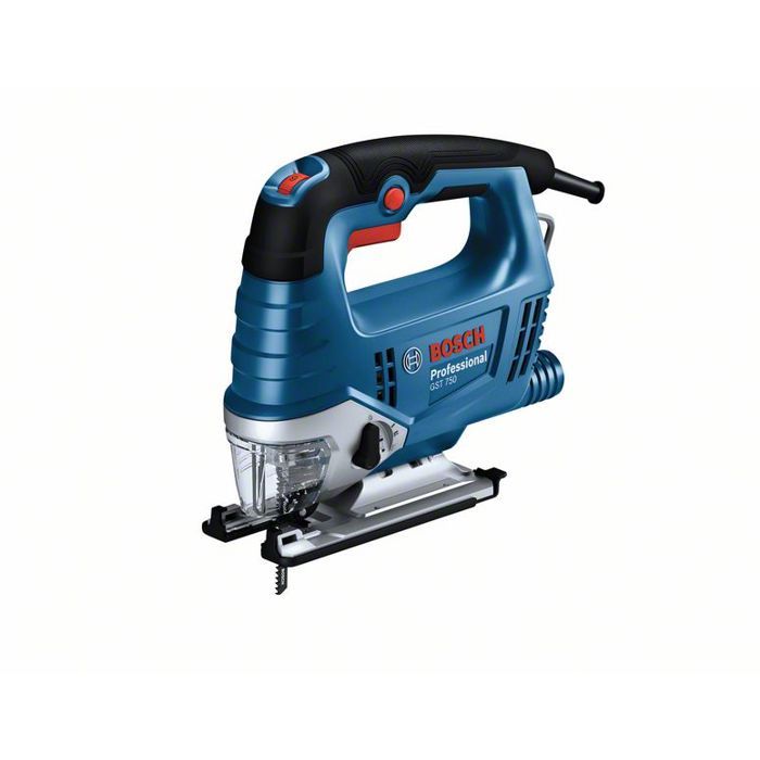 Scie sauteuse électrique - Bosch - GST 750 - 520 W - Course 20 mm - Profondeur bois 75 mm - Profondeur aluminium 15 mm