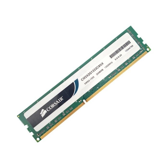 Acheter Barrette Mémoire 2Go RAM DDR3 Corsair CM3X2G1333C9NX 1333MHz DIMM Reconditionné - 14,21 € Barrette Mémoire 2Go RAM DDR3 Corsair CM3X2G1333C9NX 1333MHz DIMM Reconditionné - Corsair reconditionné disponible sur Cdiscount Seconde Vie