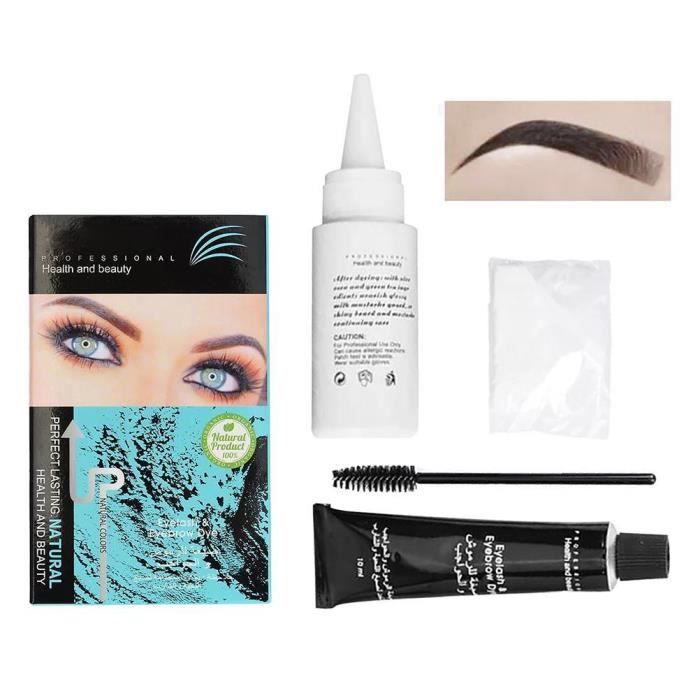 Kit De Teinture Pour Cils Et Sourcils - Mascara Rehausseur - Tatouage Temporaire - Neuf