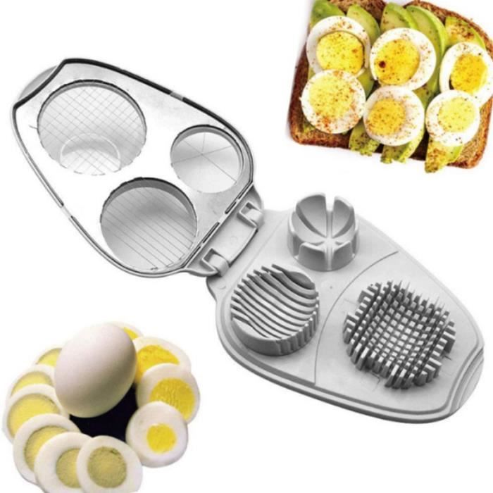Ensemble De 5 Outils Pour œufs - Coupe-œufs, Perceur, Séparateur, En Acier Inoxydable