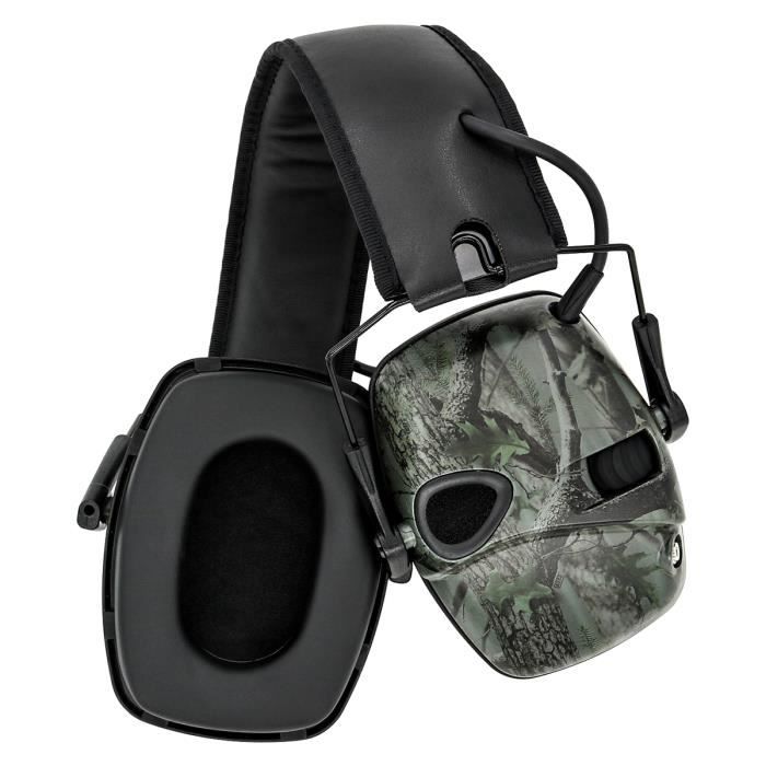 Casque d'écoute Tactique Casque de Protection Auditive Antibruit Casque