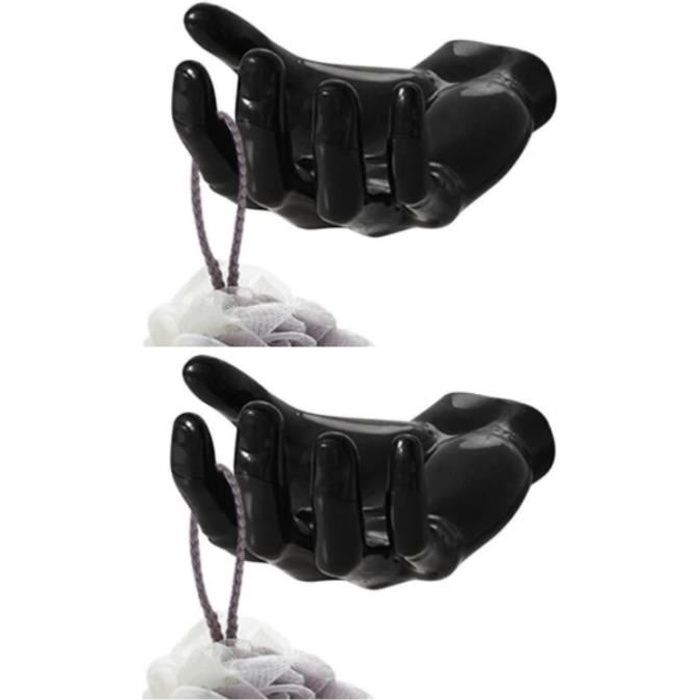 YunBey Support Mural Pour Ballons - Lot De 2, Alliage Noir, Pour Basketball, Football, Volleyball