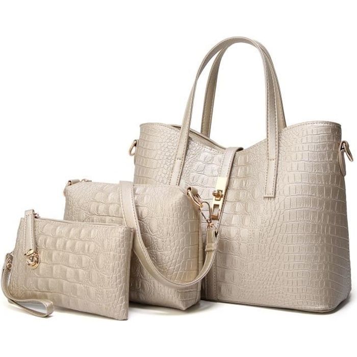 DAMILY® Sac à main femme Sac à bandoulière motif c DAMILY® Sac à main femme Sac à bandoulière motif c