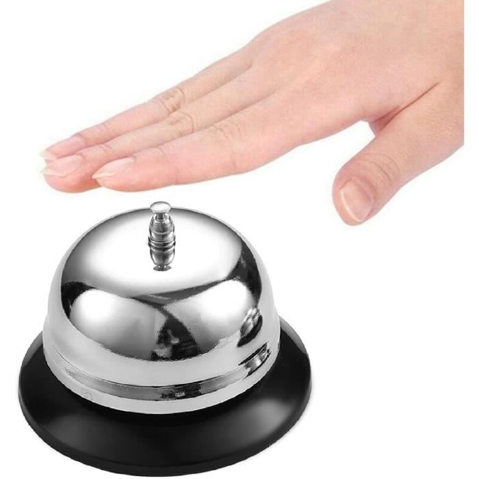 ANCIENNE SONNETTE DE Table, Hôtel Gare Comptoir Bar - Laiton Bronze EUR