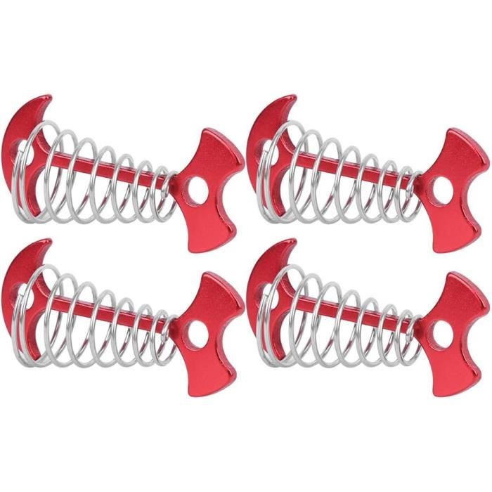 Lot De 10 Piquets D'Ancrage Sol 30 Cm – Acier Galvanisé Robuste Avec Crochet En J, Idéal Tentes, Trampolines, Bâches & Clôtures