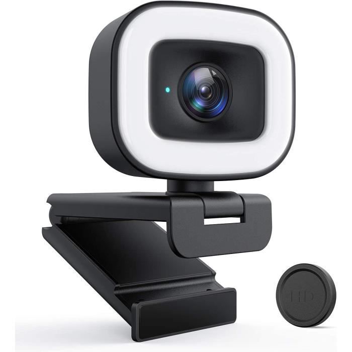 Webcam HD 1080P Avec Micro Intégré – Plug & Play USB 2.0 Pour PC – Marque Générique