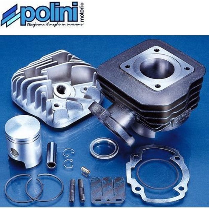 HAUT MOTEUR KIT 50 POLINI FONTE PEUGEOT SPEEDFIGHT 1 - 2 - TKR - VIVACITY - ELYSEO - LOOXOR - TREKKER