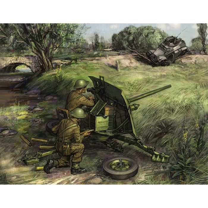 Zvezda - Z6115 - Maquette - Canon AA Soviétique et Servants - Echelle 1:72