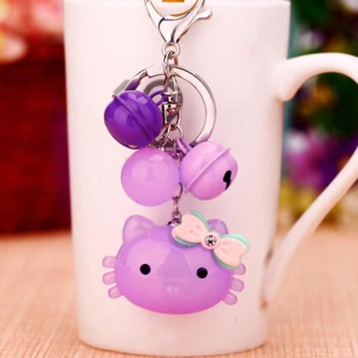 Lot De 4 Porte-clés Mignons Dessin Animé - Multicolores - Neufs Sans étiquettes
