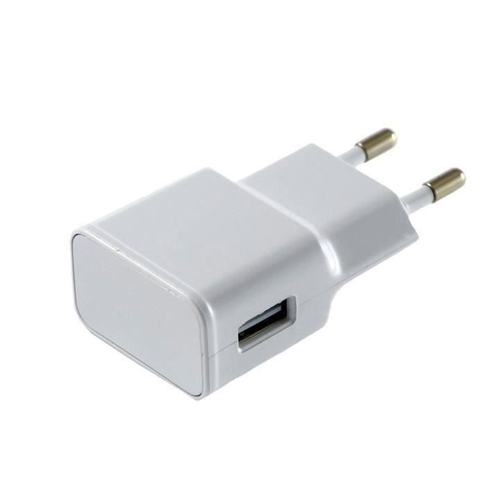 SAMSUNG Chargeur secteur Original 2A Micro USB - blanc
