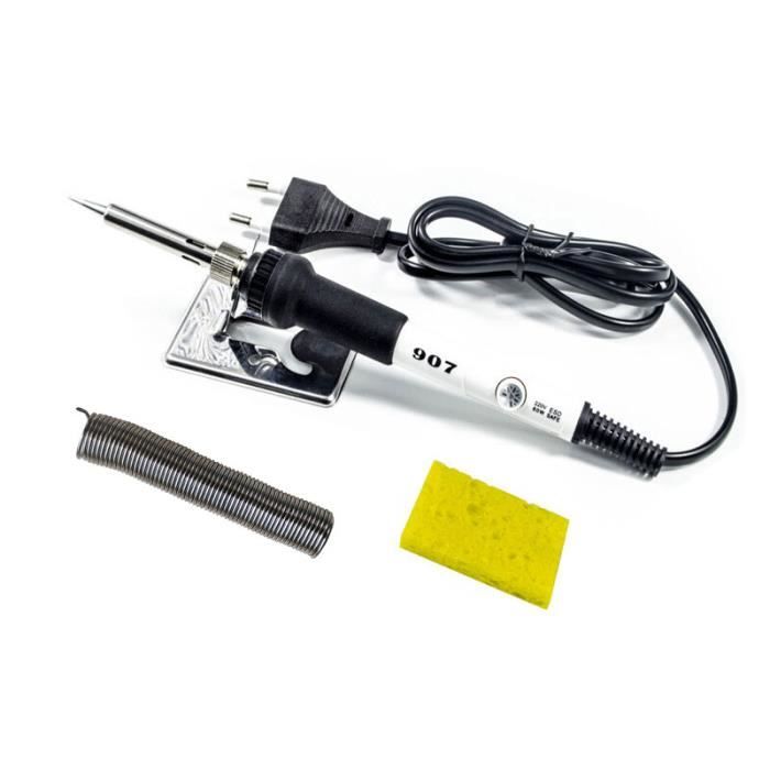 Fer À Souder Kit, 60W Kit De Soudure, Fer A Souder Etain Avec Pompe À
