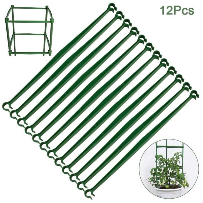 Outils de jardinage,Connecteur de Support de plantes en plastique,Clip