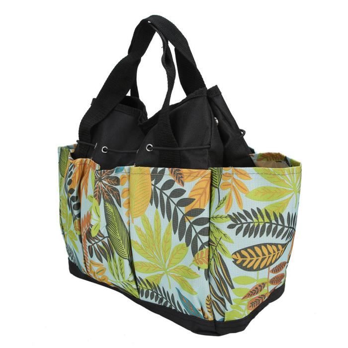 Hililand Sac à outils d'extérieur Sac à outils extérieur pliable grande
