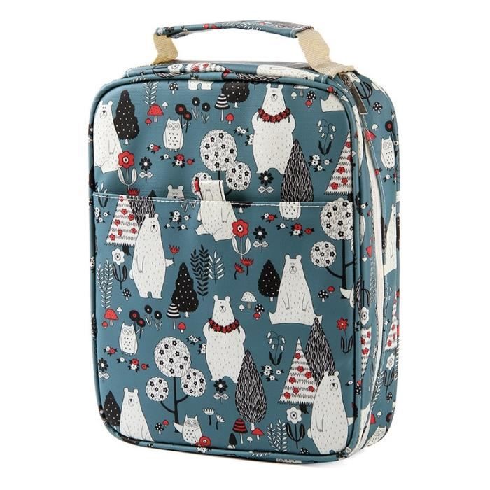 Trousse à Crayons Licorne - Grande Capacité, Support Magnétique - Pour Fournitures Scolaires, Maquillage, Voyage